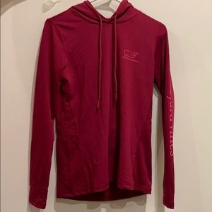 Magenta Performance Activewear Hoodie